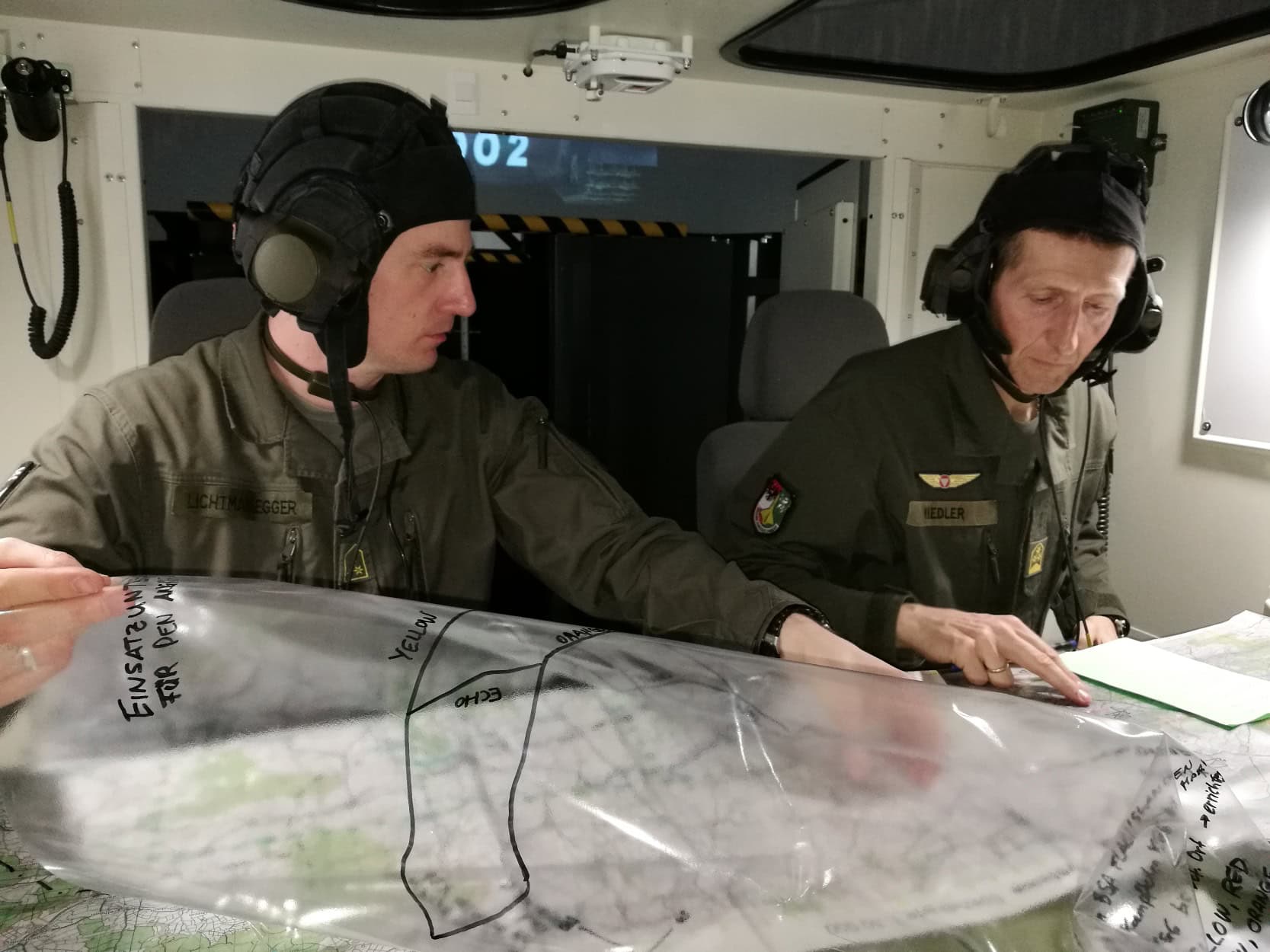 Ausbildung am Führungssimulator in der Schweiz