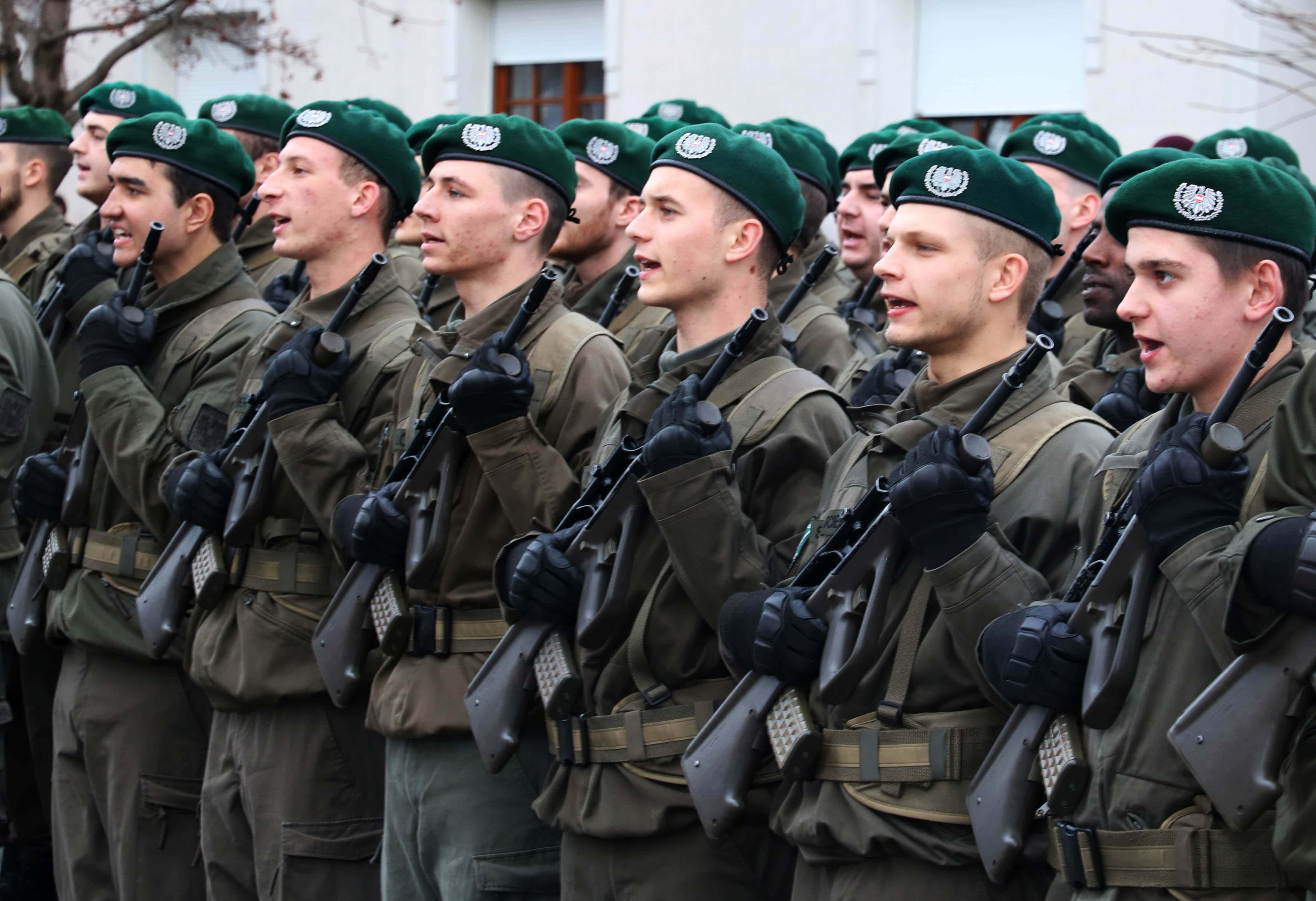 Andau: 142 soldiers sworn in