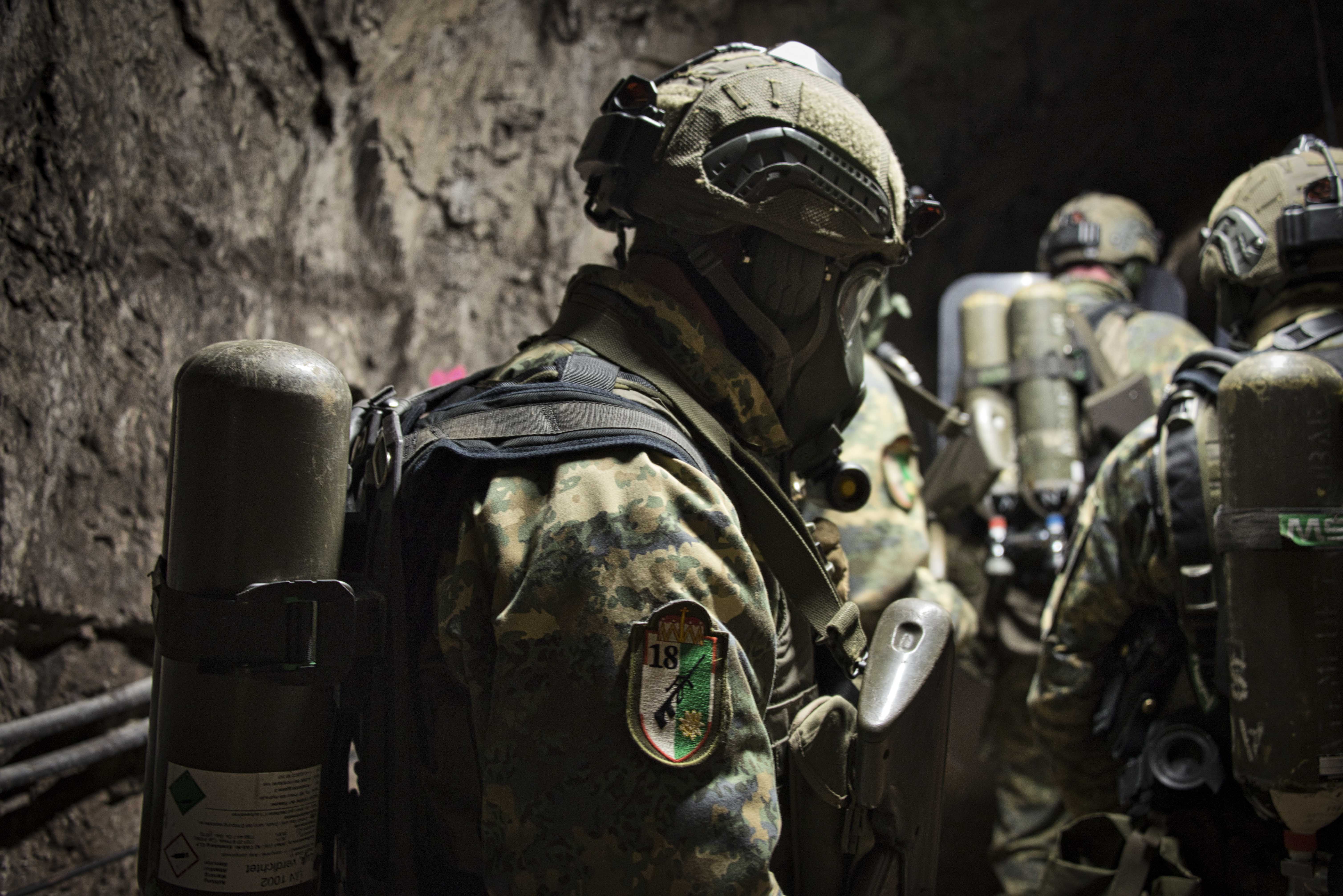Fighting underground: armed forces continue to develop capabilities