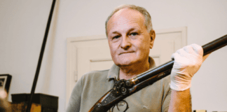 Portrait of museum restorer Andreas Sulz