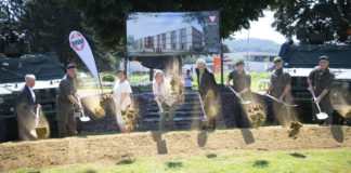 Feldbach: Groundbreaking ceremony at the Von der Groeben barracks