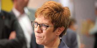 Defense Minister Annegret Kramp-Karrenbauer