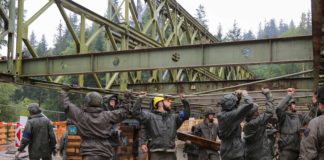 Abtenau: “Bailey Bridge” is being dismantled