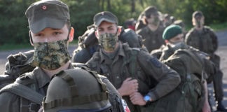 Militiamen with a strong deployment record