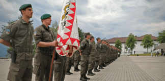 Tyrol: Militia soldiers bid farewell to their deployment