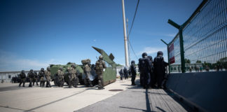 Grenzschutz-Training spielt vier Szenarien durch @Bundesheer/Trippolt