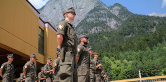 Angelobung von 310 Rekruten in Innsbruck @Bundesheer/Hörl