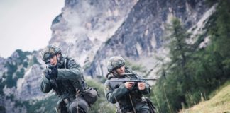 Militärakademiker trainierten Kampf im Gebirge @Bundesheer/Trippolt