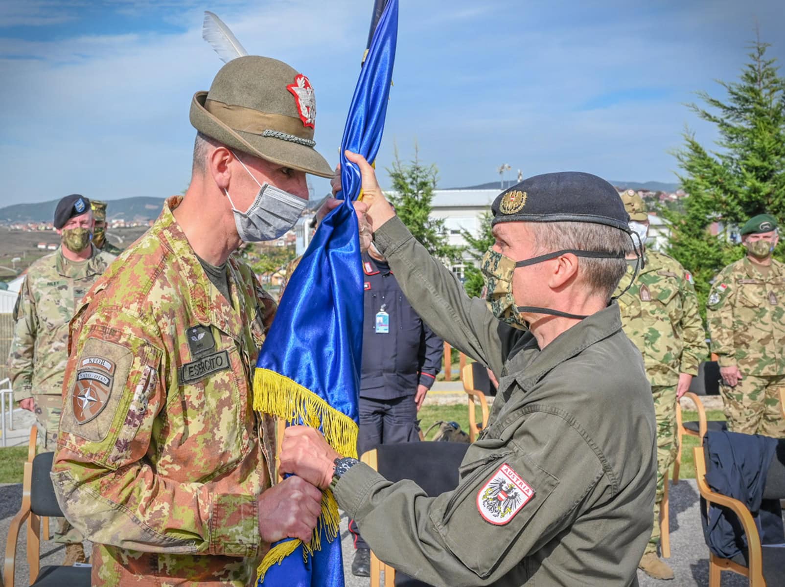Brigadier Schöpf is deputy KFOR commander