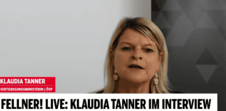 Verteidigungsministerin Tanner im Gespräch mit OE24 @OE24