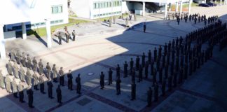 Swearing-in ceremony at Jägerbataillon 23