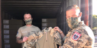 Neue „Combat Shirts“ für die Soldaten im Libanon @Bundesheer/Fuchs