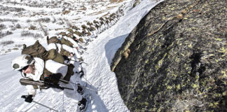 Straßer Kaderanwärter üben in den Alpen @Bundesheer/Gießauf