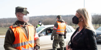 Burgenland: Tanner besuchte Assistenzsoldaten @Bundesheer/Pusch