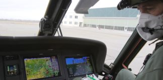 The “Black Ace Hawk” has landed