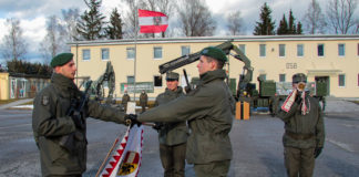 Feierliche Angelobung bei den Salzburger Pionieren @Bundesheer/Steger