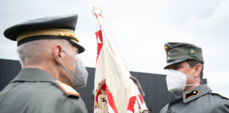 Kommandoübergabe an der HUAk @Bundesheer/Pusch