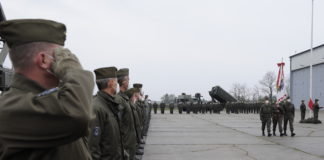 Memorial day of the air force and anti-aircraft troop school