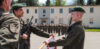Angelobung beim Pionierbataillon 2 @Bundesheer/Steger