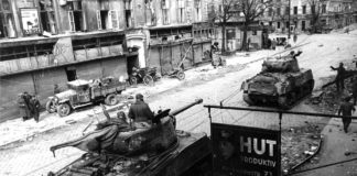 From the front and the depth of the room