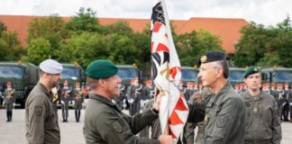 Handover of command at Jägerbataillon Wien 2