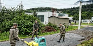 Obstacle course in the Walgau barracks renovated