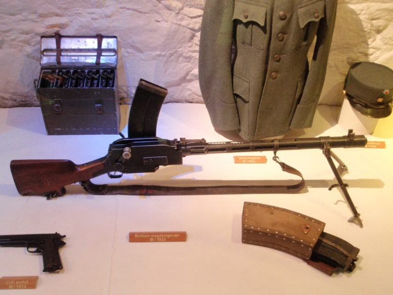 The Danish musket LMG Madsen