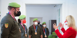 Army athletes win six medals at the Olympics