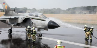 Aircraft fire protection: ÖBH trains with the Bundeswehr