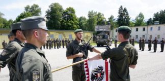 68 Rekruten beim Pionierbataillon 2 angelobt @Bundesheer/Zaunbauer