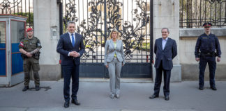 ÖBH continues to guard the embassy