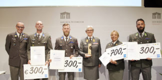 Austrian Armed Forces soldiers honored in parliament