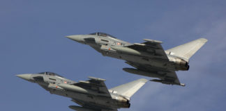 Bundesheer sichert Luftraum über Wien @Bundesheer