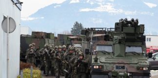 Kaderanwärter trainieren den Häuserkampf @Bundesheer/Koppitz