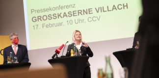 Plans presented for large barracks in Villach