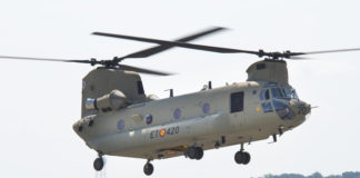 Boeing: Erster modernisierter Chinook für Spanien @Boeing