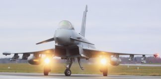 Current: German Eurofighter to Romania