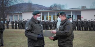 Promotions and honors at Staff Battalion 3