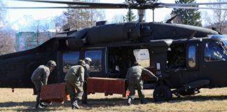 Air loading exercise at the radar battalion
