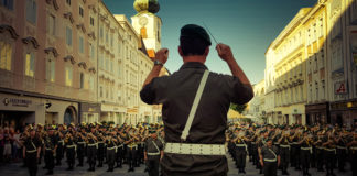 Military music festival 2022 on the Mörbisch lake stage