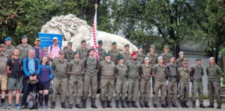 Jägerbataillon Wien 1 beim Deutschmeister-Marsch @Jägerbataillon Wien 1