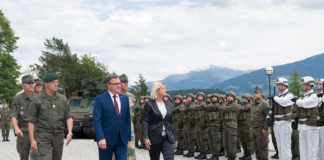 Kommandoübergabe bei der 6. Gebirgsbrigade @Bundesheer/Pusch