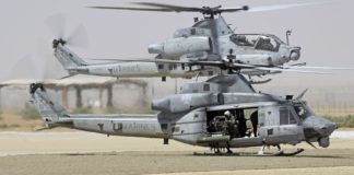 Tschechische Venom- und Viper-Helikopter verspäten sich ©USMC El Toro