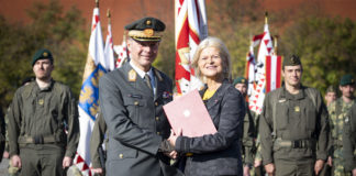 General Striedinger is the new Chief of Staff