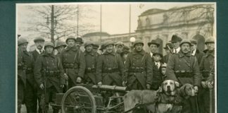 Die Maschinengewehr-Karren der belgischen Armee @Archiv Seehase