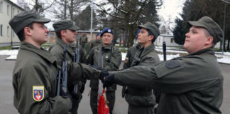 Angelobung bei der Sanitätslehrkompanie @Bundesheer/Riedlsperger