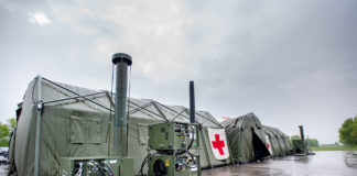 Airborne rescue centers for the German Armed Forces