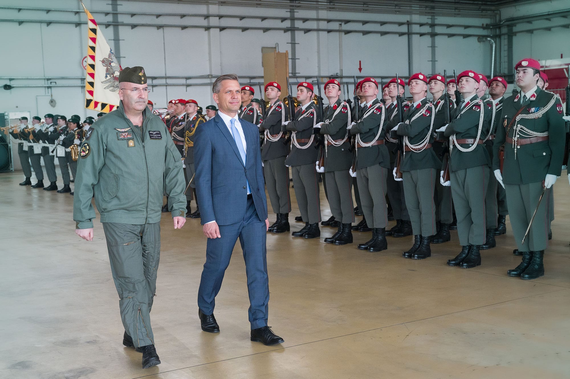 Ceremony: 20 years of C-130 Hercules in Austria @Federal Army/Push