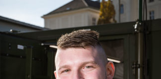 Wachtmeister Weirauch vom Jägerbataillon 33 @Sebastian Freiler