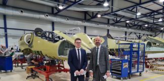 Aero startet L-39NG-Fertigung für LOM Prag @Aero Vodochody